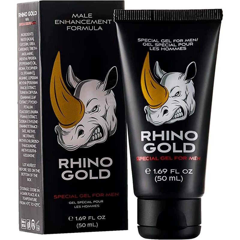 RHINO GOLD GEL ÍNTIMO PARA HOMBRES