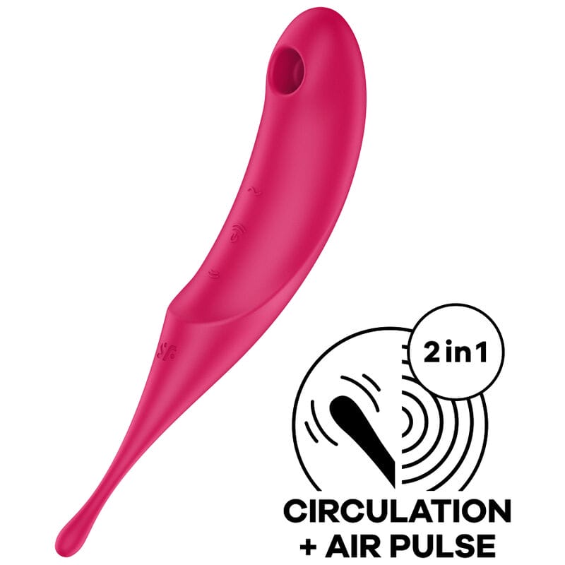 SATISFYER TWIRLING PRO ESTIMULADOR Y VIBRADOR